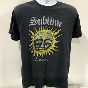 Y2K Sublime Band Shirt in Gray Size XXL